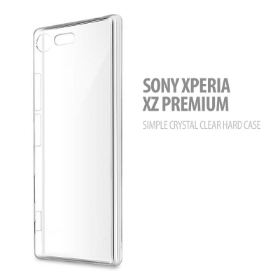Sony Xperia XZ Premium - Simple Crystal Clear Hard Case