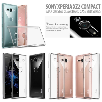 ^ Sony Xperia XZ2 Compact - Imak Crystal Clear Hard Case 2nd Series }