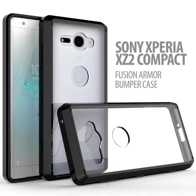 ^ Sony Xperia XZ2 Compact - Fusion Armor Bumper Case