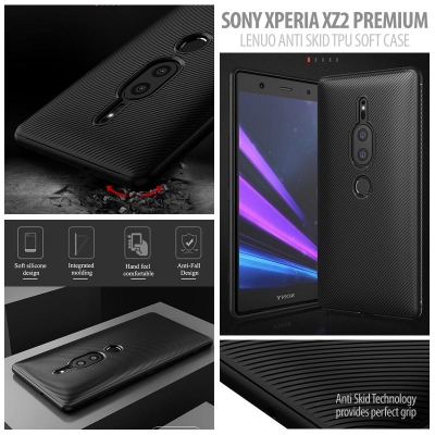 ^ Sony Xperia XZ2 Premium - Lenuo Anti Skid TPU Soft Case