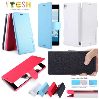 ^ Sony Xperia Z3 - Nillkin Fresh Series Leather Case