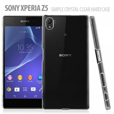 Sony Xperia Z5 Dual / Z5 - Simple Crystal Clear Hard Case