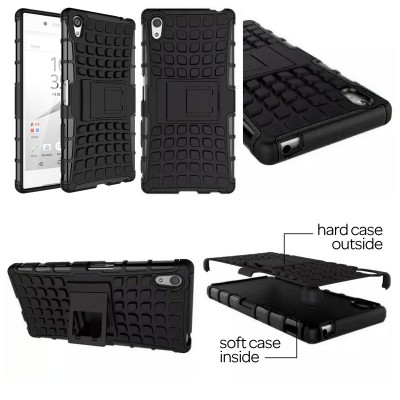 ^ Sony Xperia Z5 Premium Dual / Z5 Premium - Heavy Duty Rugged Armor Stand Case }
