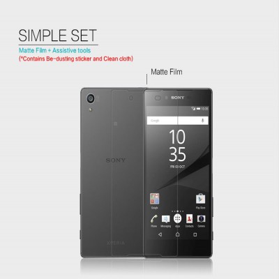 Sony Xperia Z5 Premium Dual / Z5 Premium - Nillkin Antiglare Screen Guard }