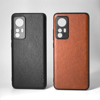 Xiaomi 12 - AIORIA Leather Texture Hybrid Case