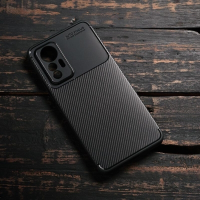 Xiaomi 12 Lite - AUTOFOCUS Carbon Fiber Soft Case