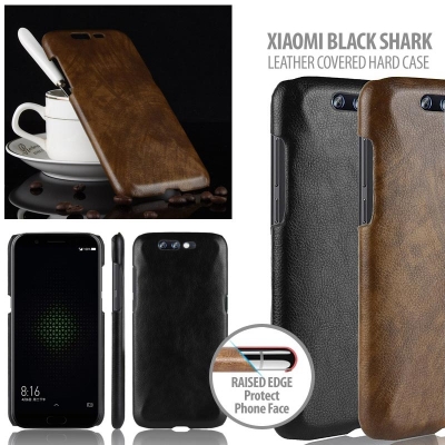 ^ Xiaomi Black Shark - Leather Covered Hard Case