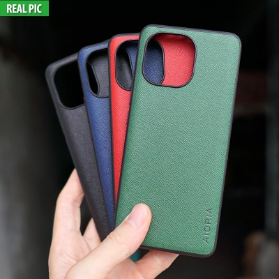 Xiaomi Mi 11 - AIORIA Canvas Texture Hybrid Case
