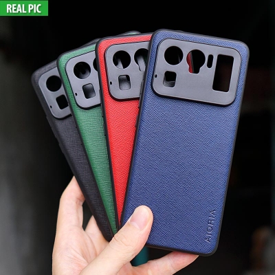 Xiaomi Mi 11 Ultra - AIORIA Canvas Texture Hybrid Case