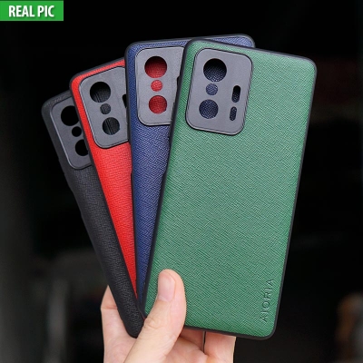 Xiaomi Mi 11T - 11T Pro - AIORIA Canvas Texture Hybrid Case