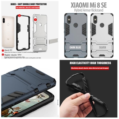 ^ Xiaomi Mi 8 SE / Mi8 SE - Hybrid Armor Kickstand