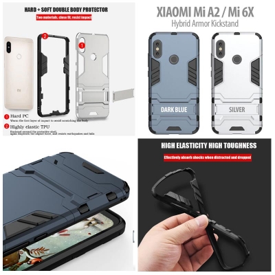 ^ Xiaomi Mi A2 / Mi 6X - Hybrid Armor Kickstand
