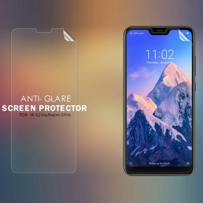^ Xiaomi Mi A2 Lite / Redmi 6 Pro - Nillkin Antiglare Screen Guard