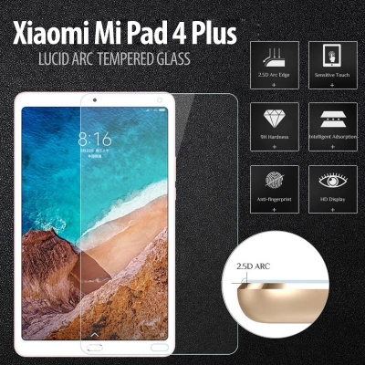 ^ Xiaomi Mi Pad 4 Plus 10.1 inch - Lucid Arc Tempered Glass