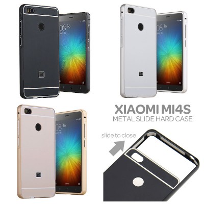 ^NR Xiaomi Mi4s - Metal Slide Hard Case