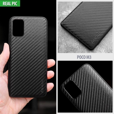 Xiaomi Poco M3 - AIORIA Carbon Fiber Hybrid Case