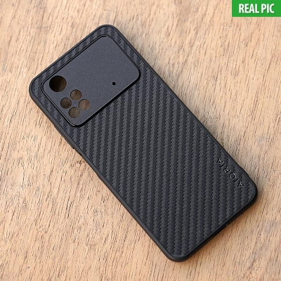 Xiaomi Poco M4 Pro 4G - AIORIA Carbon Fiber Hybrid Case