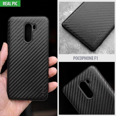 Xiaomi Pocophone F1 - AIORIA Carbon Fiber Hybrid Case