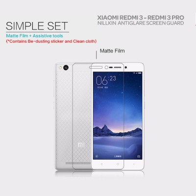 Xiaomi RedMi 3 Pro / RedMi 3 / RedMi 3X - Nillkin Antiglare Screen Guard