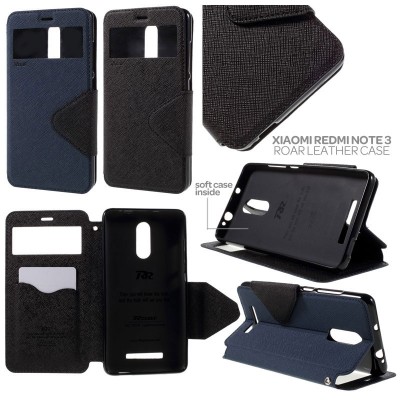 ^ Xiaomi RedMi Note 3 Pro / Redmi Note 3 - Roar Window Leather Case