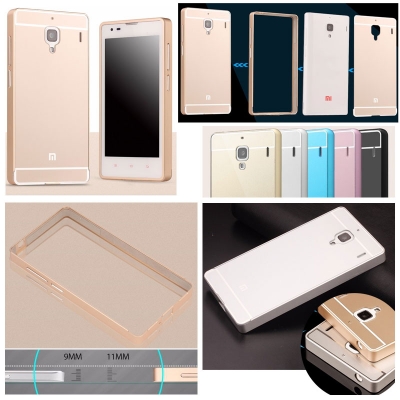 ^NR Xiaomi RedMi 1s / HongMi 1s - Metal Slide Hard Case