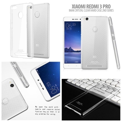 ^ Xiaomi RedMi 3 Pro - Imak Crystal Clear Hard Case 2nd Series