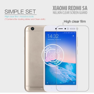 ^ Xiaomi Redmi 5A - Nillkin Clear Screen Guard }