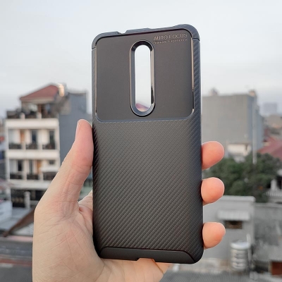 Xiaomi Redmi K20 - K20 Pro - Mi 9T - Mi 9T Pro - AUTOFOCUS Carbon Fiber Soft Case