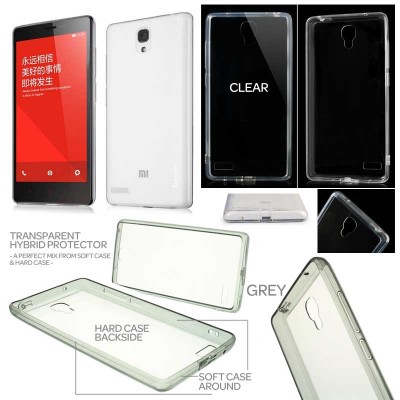 * Xiaomi RedMi Note / HongMi Note - Transparent Hybrid Protector