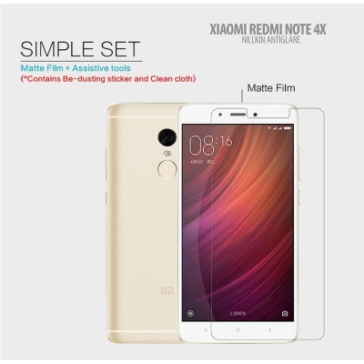 ^ Xiaomi Redmi Note 4 / Redmi Note 4X - Nillkin Antiglare Screen Guard }