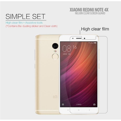 ^ Xiaomi Redmi Note 4 / Redmi Note 4X - Nillkin Clear Screen Guard }