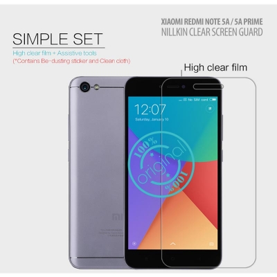^ Xiaomi Redmi Note 5A / Redmi Note 5A Prime - Nillkin Clear Screen Guard }