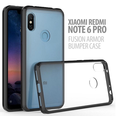 ^ Xiaomi Redmi Note 6 Pro - Fusion Armor Bumper Case