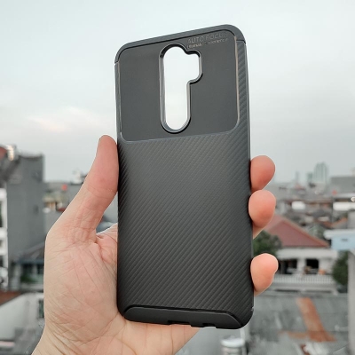 Xiaomi Redmi Note 8 Pro - AUTOFOCUS Carbon Fiber Soft Case