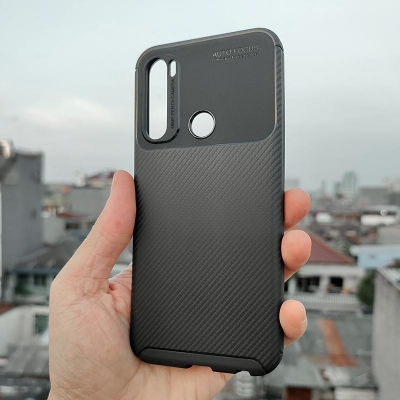 Xiaomi Redmi Note 8T - AUTOFOCUS Carbon Fiber Soft Case