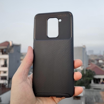 Xiaomi Redmi Note 9 - AUTOFOCUS Carbon Fiber Soft Case