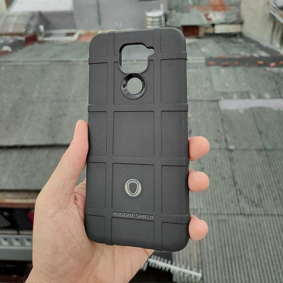 Xiaomi Redmi Note 9 - Redmi 10X 4G - Rugged Shield Armor TPU Soft Case