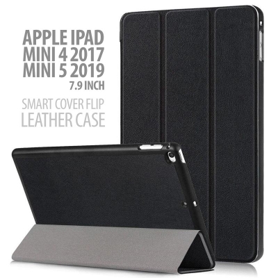 iPad Mini 5 2019 7.9 Inch - iPad Mini 4 2015 - Smart Cover Flip Leather Case