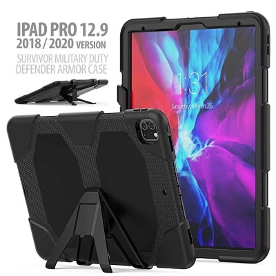 iPad Pro 12.9 2020 2018 - Survivor Military Duty Defender Armor Case