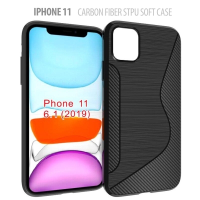 iPhone 11 - Carbon Fiber STPU Soft Case
