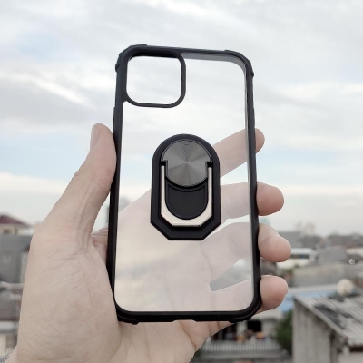 iPhone 11 - Shockproof Fusion Armor Hybrid Case with Ring