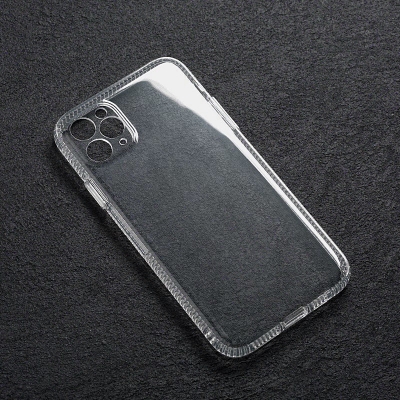 iPhone 11 Pro Max - Clear Rugged Armor TPU Soft Case