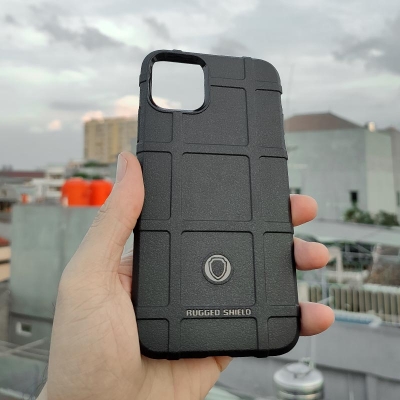 iPhone 11 Pro Max - Rugged Shield Armor TPU Soft Case