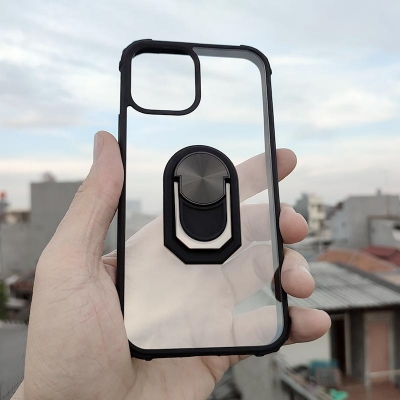 iPhone 12 - 12 Pro - Shockproof Fusion Armor Hybrid Case with Ring