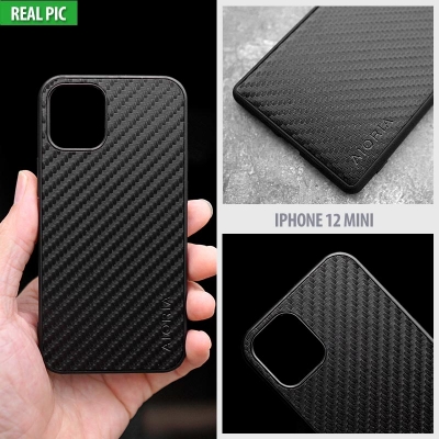 iPhone 12 Mini - AIORIA Carbon Fiber Hybrid Case