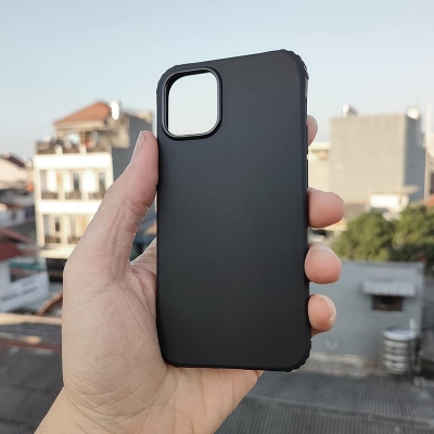 iPhone 12 Mini - Simple Matte TPU Soft Case with Corner Pad