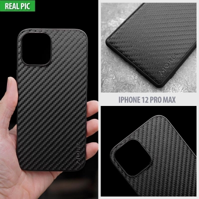 iPhone 12 Pro Max - AIORIA Carbon Fiber Hybrid Case