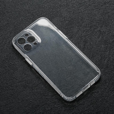 iPhone 12 Pro Max - Clear Rugged Armor TPU Soft Case