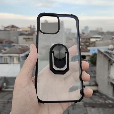 iPhone 12 Pro Max - Shockproof Fusion Armor Hybrid Case with Ring