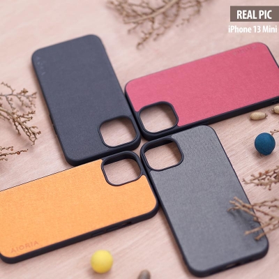 iPhone 13 Mini - AIORIA Jeans Texture Hybrid Case
